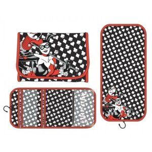 Harley Quinn DC hanging travel bag NEW